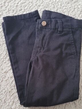 Boy's Izod Black Chino Pants